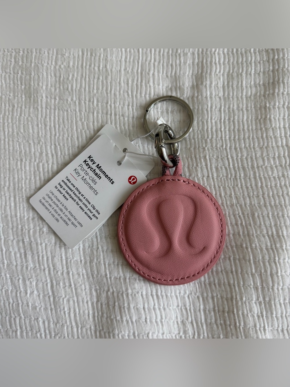 Lululemon Key Moments Keychain — Brand New w/ Tags